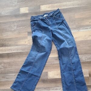 Belle by Kim Gravel Blue Flare Jeans